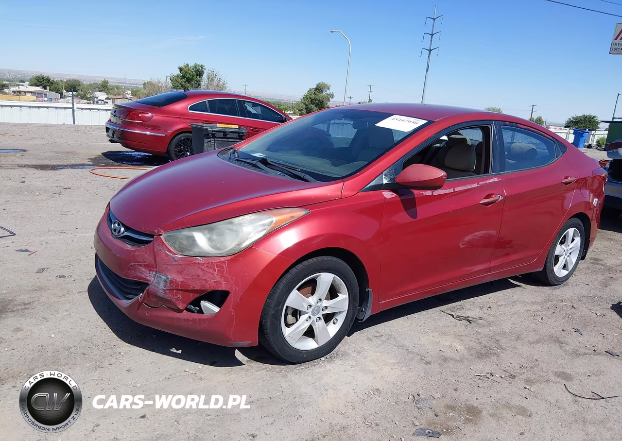 2013 Hyundai Elantra Gls VIN:KMHDH4AE8DU750588 - 6