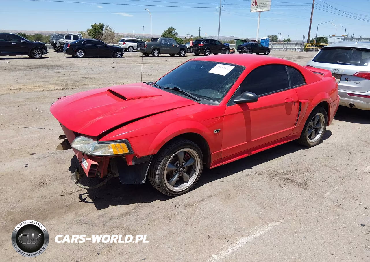 2000 Ford Mustang Gt VIN:1FAFP42X1YF289072 - 2