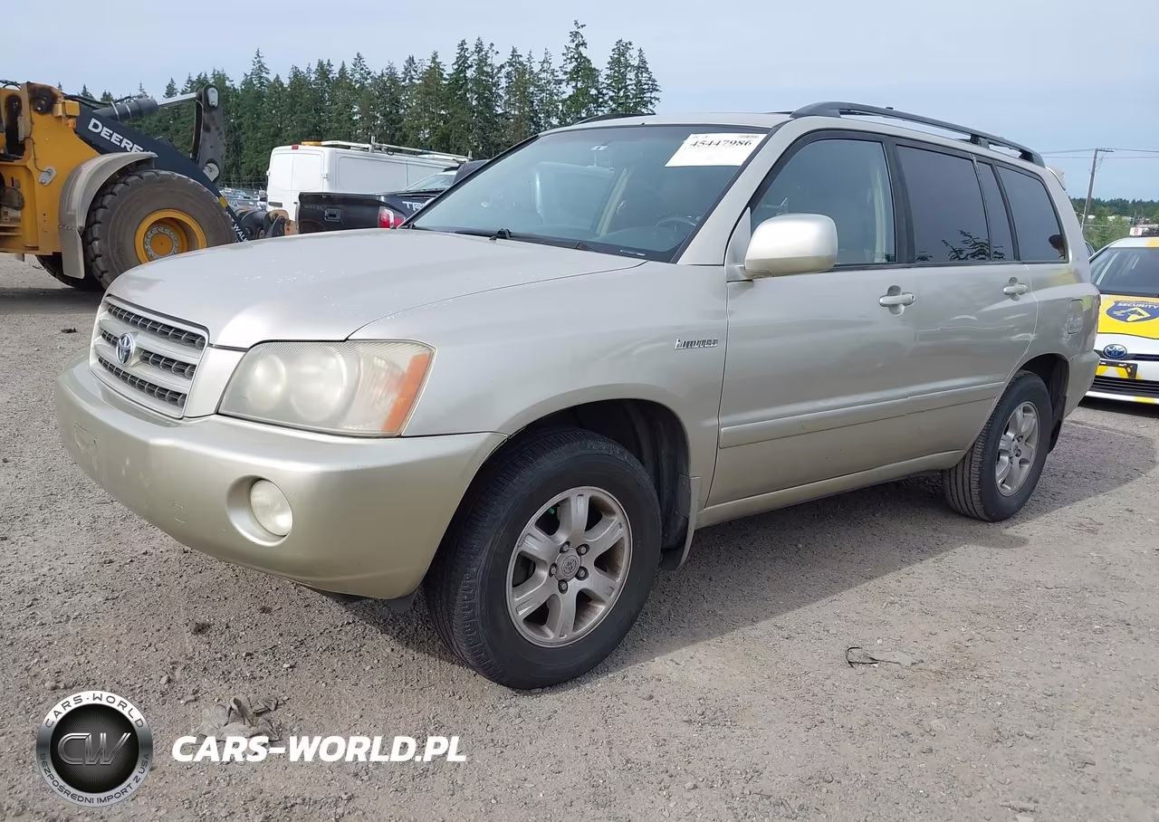 2001 Toyota Highlander V6 VIN:JTEGF21A210013958 - 2