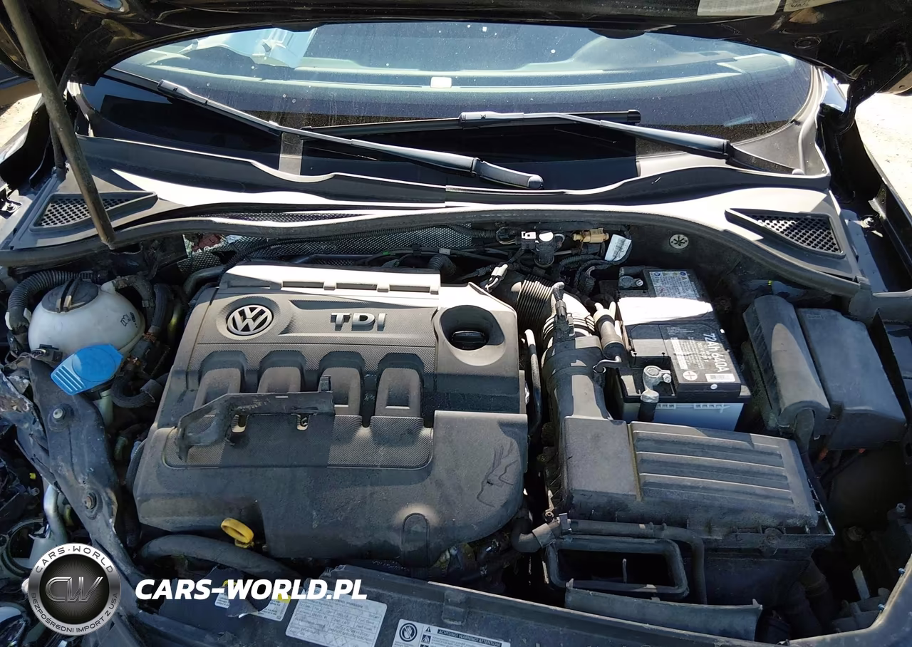 2015 Volkswagen Passat 2.0L Tdi Se VIN:1VWBV7A31FC062667 - 10
