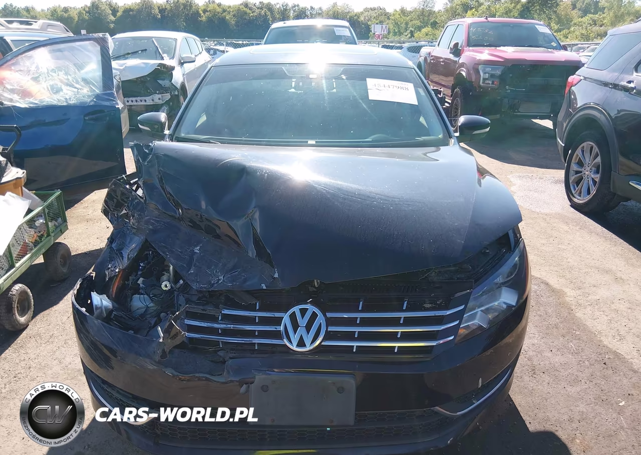 2015 Volkswagen Passat 2.0L Tdi Se VIN:1VWBV7A31FC062667 - 12