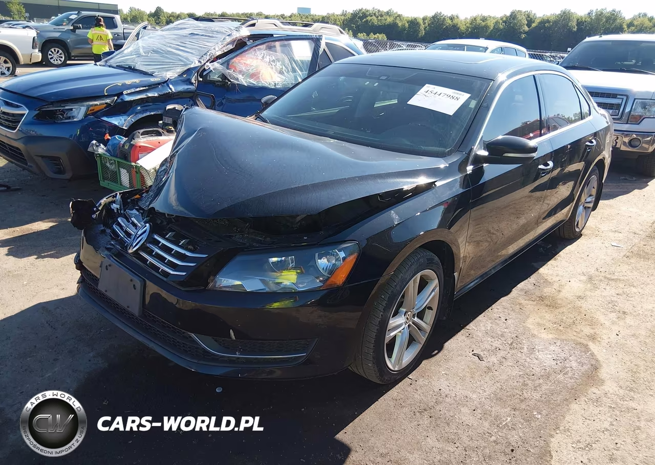 2015 Volkswagen Passat 2.0L Tdi Se VIN:1VWBV7A31FC062667 - 2