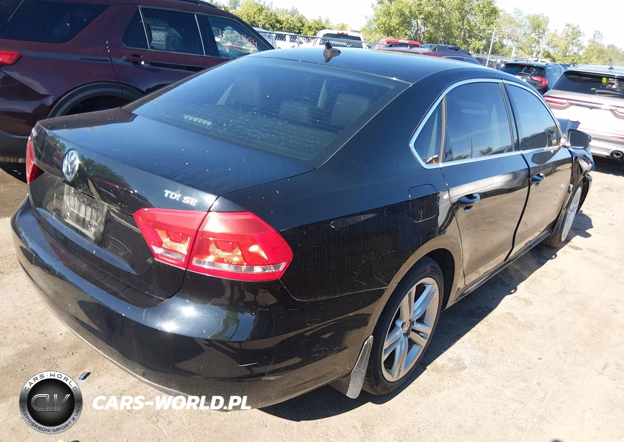 2015 Volkswagen Passat 2.0L Tdi Se VIN:1VWBV7A31FC062667 - 4