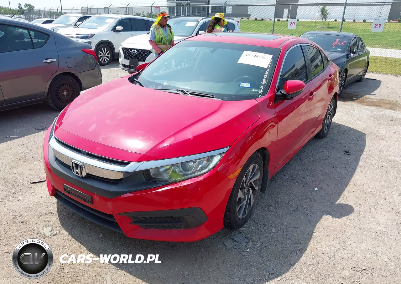 2017 Honda Civic Ex VIN:2HGFC2F79HH555216 - 2