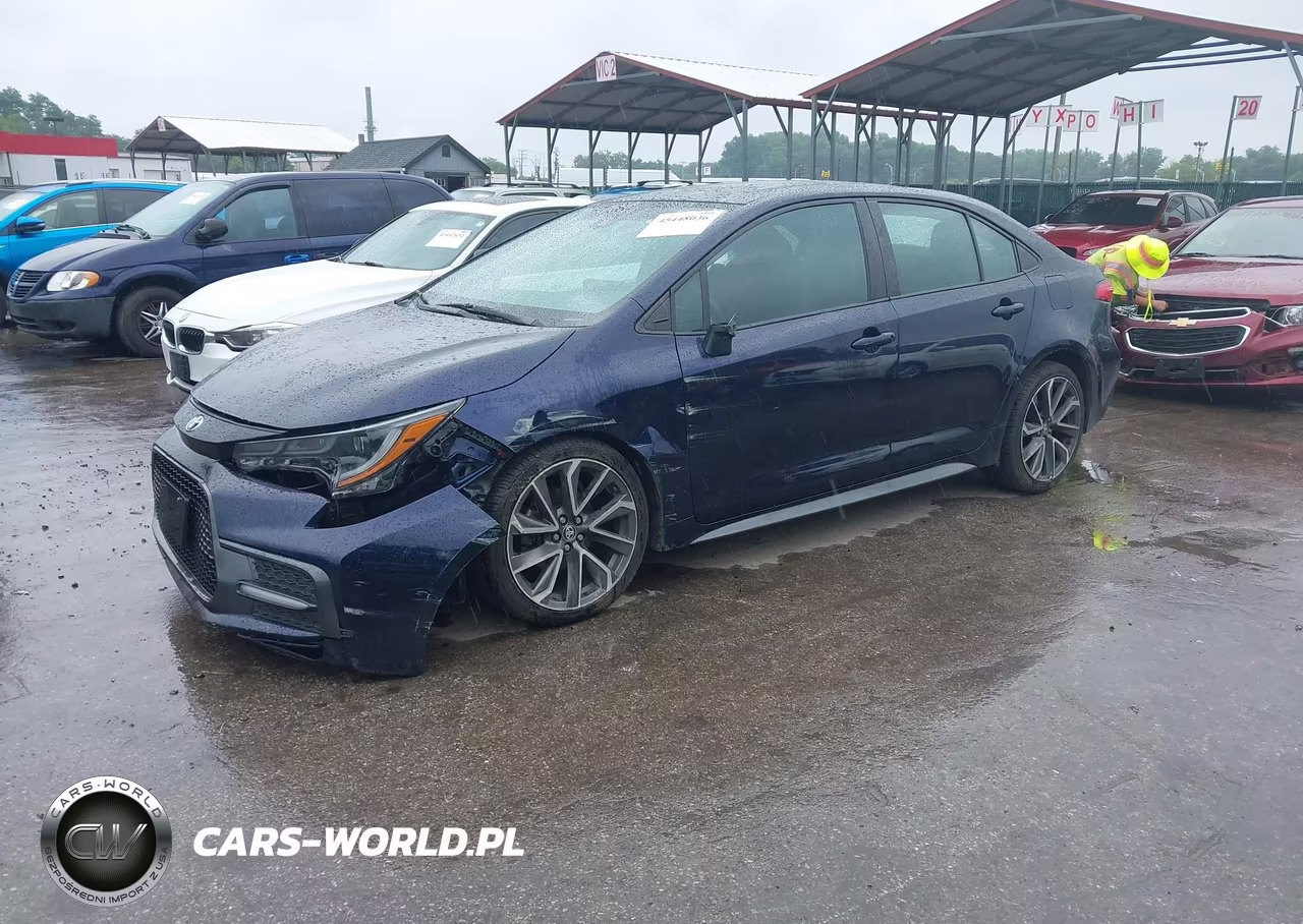 2021 Toyota Corolla Se VIN:5YFP4MCEXMP076743 - 2