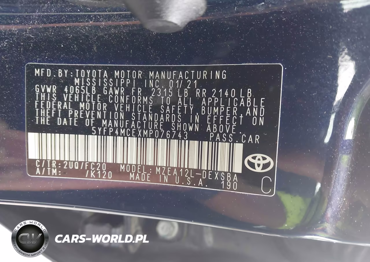 2021 Toyota Corolla Se VIN:5YFP4MCEXMP076743 - 9