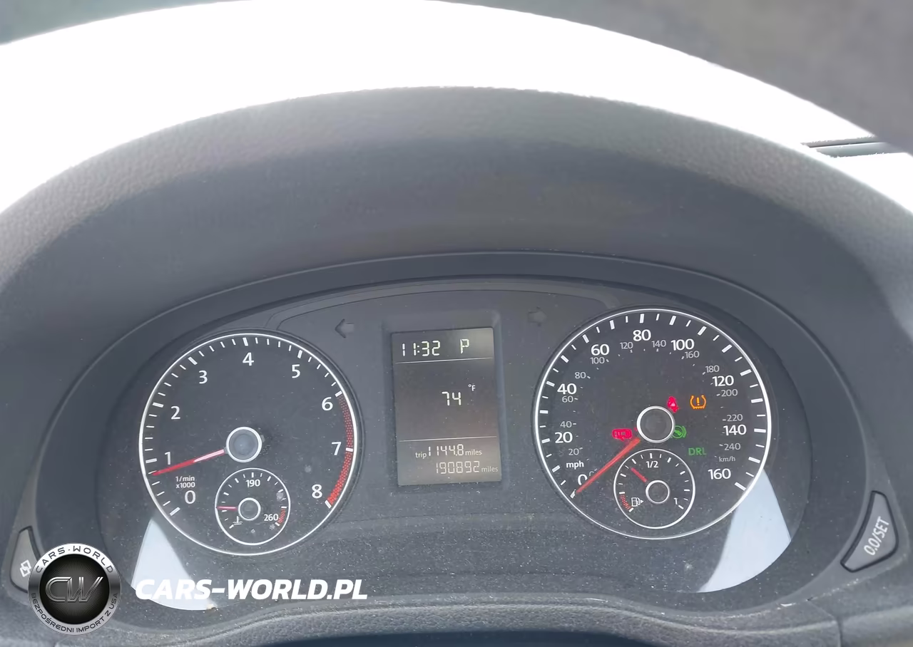 2012 Volkswagen Passat 2.5L S VIN:1VWAP7A38CC036908 - 7