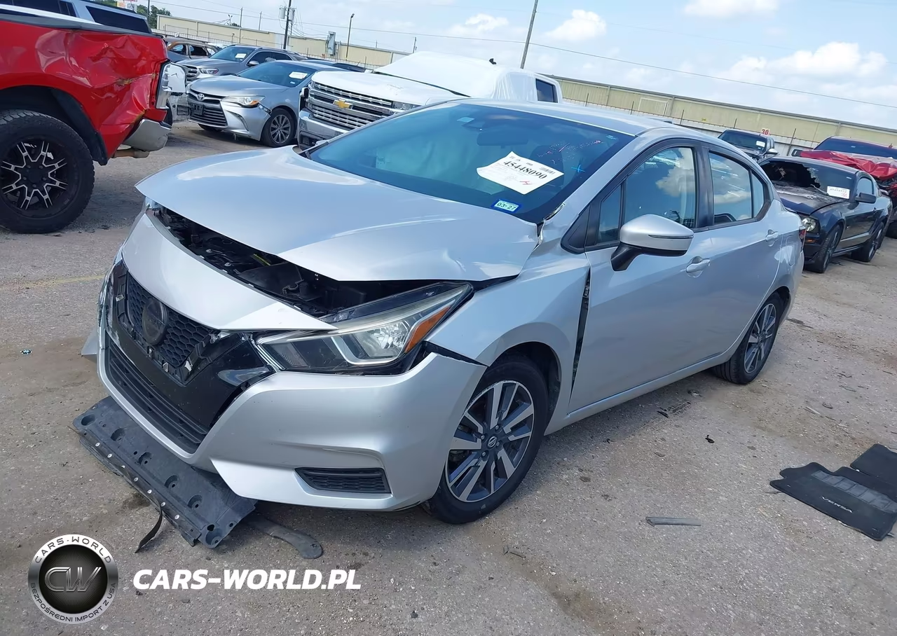2020 Nissan Versa Sv Xtronic Cvt VIN:3N1CN8EV0LL821238 - 2