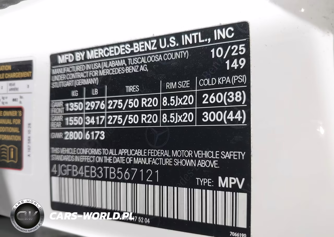2026 Mercedes-Benz Gle 350 VIN:4JGFB4EB3TB567121 - 9
