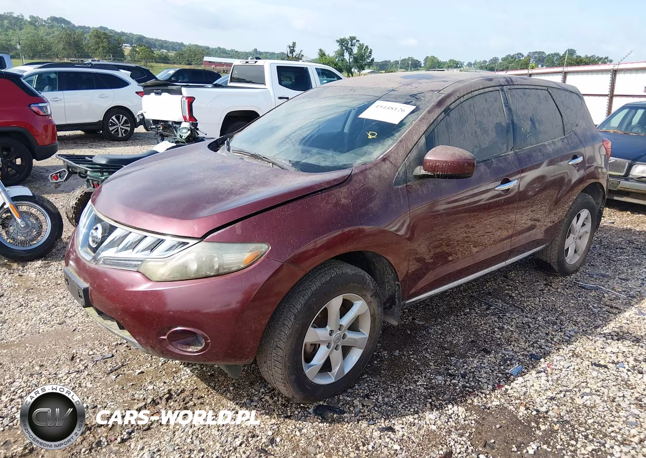 2010 Nissan Murano S VIN:JN8AZ1MW4AW104220 - 2