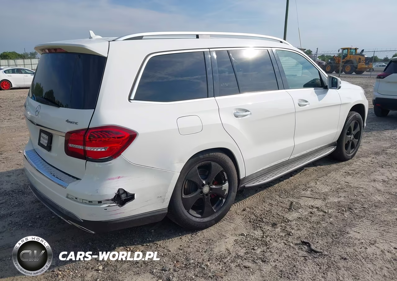 2017 Mercedes-Benz Gls 450 4Matic VIN:4JGDF6EE7HA941003 - 4