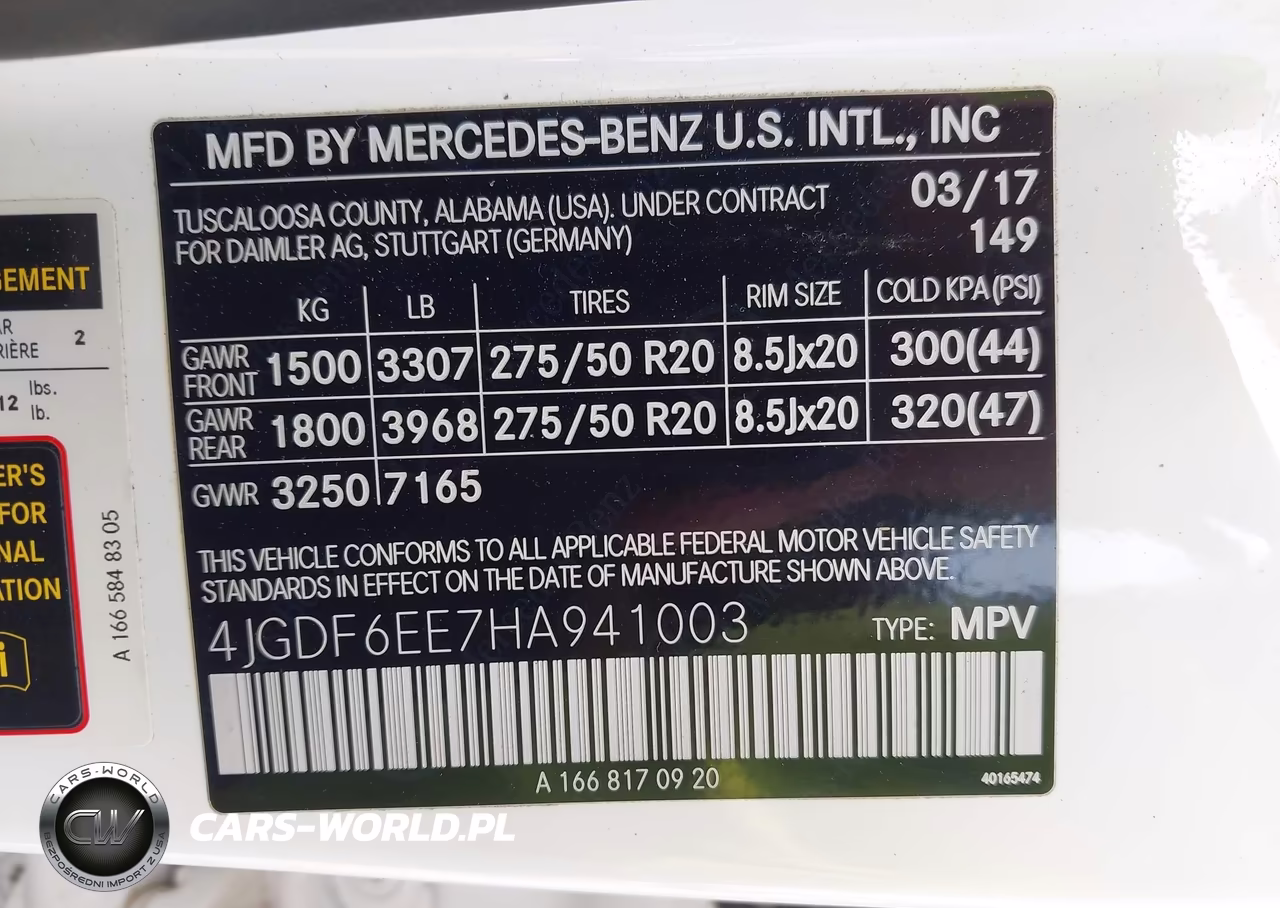 2017 Mercedes-Benz Gls 450 4Matic VIN:4JGDF6EE7HA941003 - 9