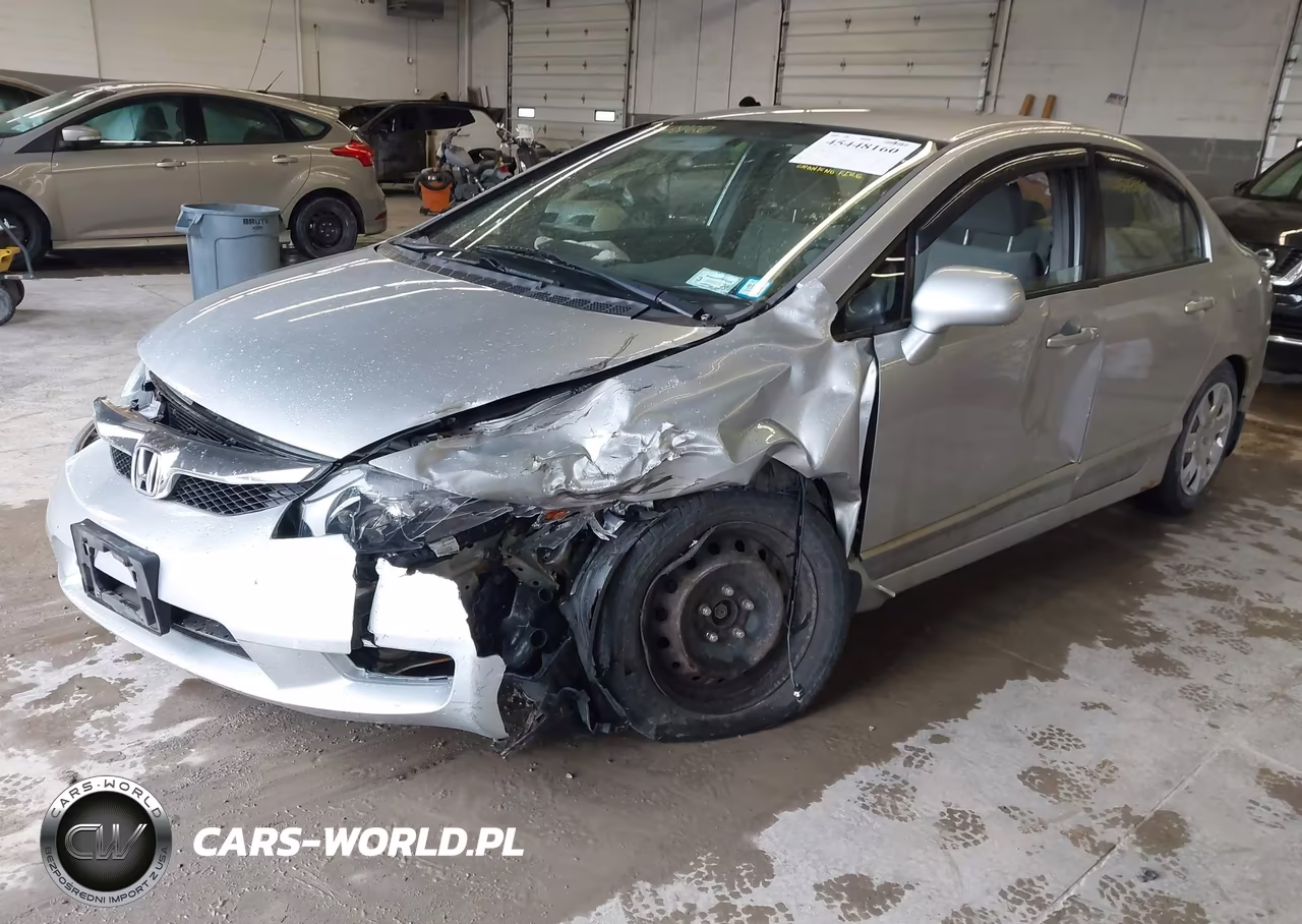 2010 Honda Civic Lx VIN:2HGFA1F57AH319216 - 2