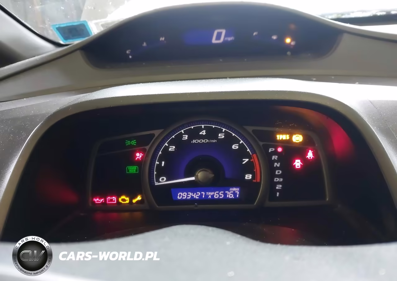 2010 Honda Civic Lx VIN:2HGFA1F57AH319216 - 7