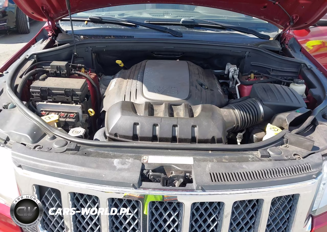 2013 Jeep Grand Cherokee Overland VIN:1C4RJFCT8DC523784 - 10