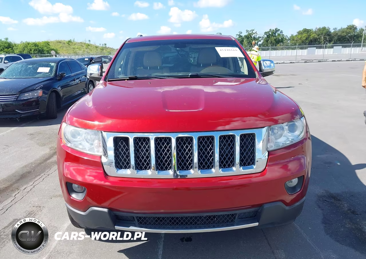 2013 Jeep Grand Cherokee Overland VIN:1C4RJFCT8DC523784 - 12