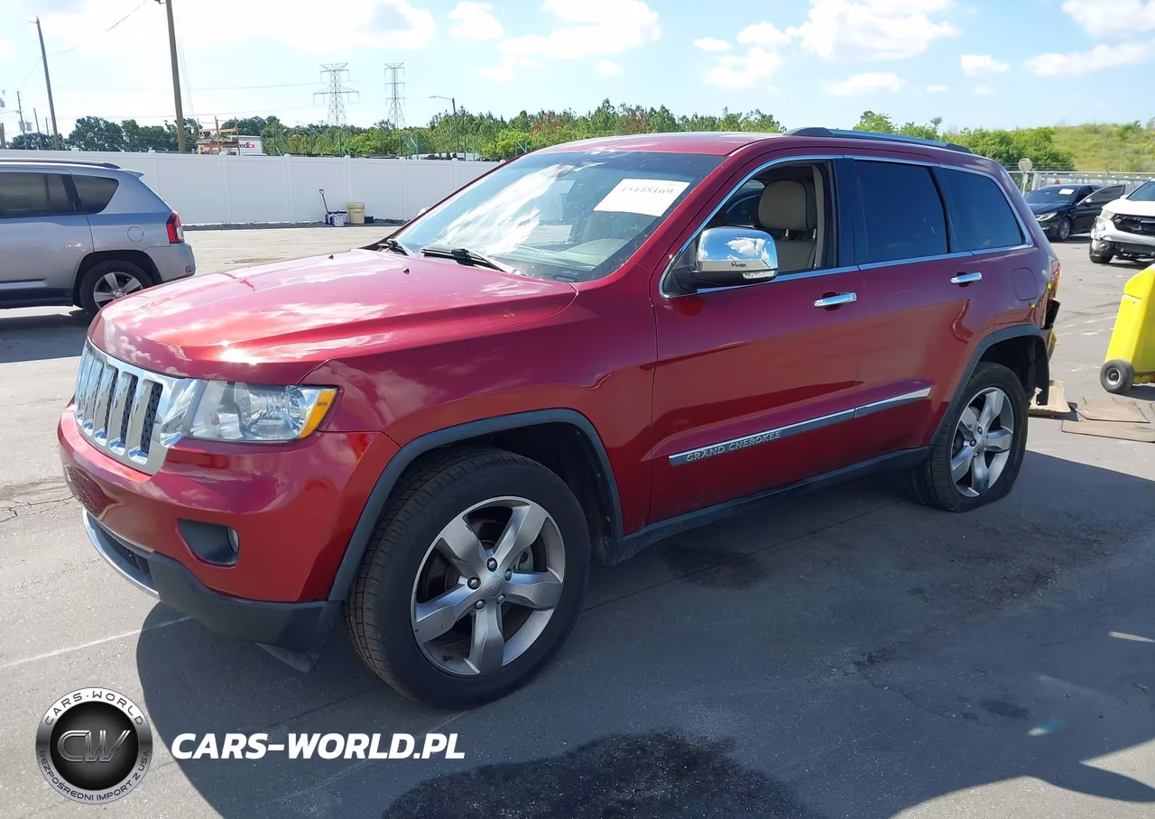2013 Jeep Grand Cherokee Overland VIN:1C4RJFCT8DC523784 - 2