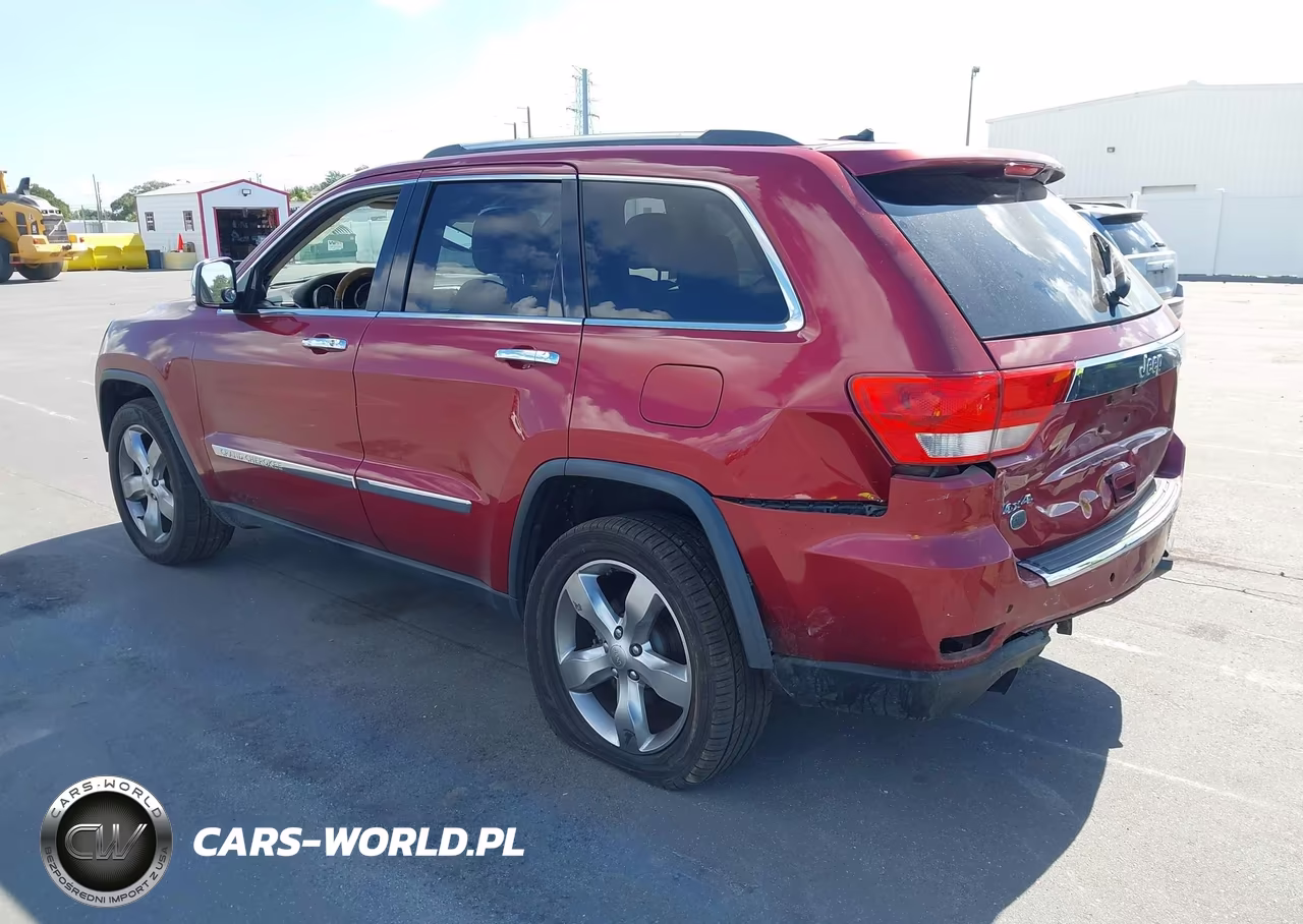 2013 Jeep Grand Cherokee Overland VIN:1C4RJFCT8DC523784 - 3