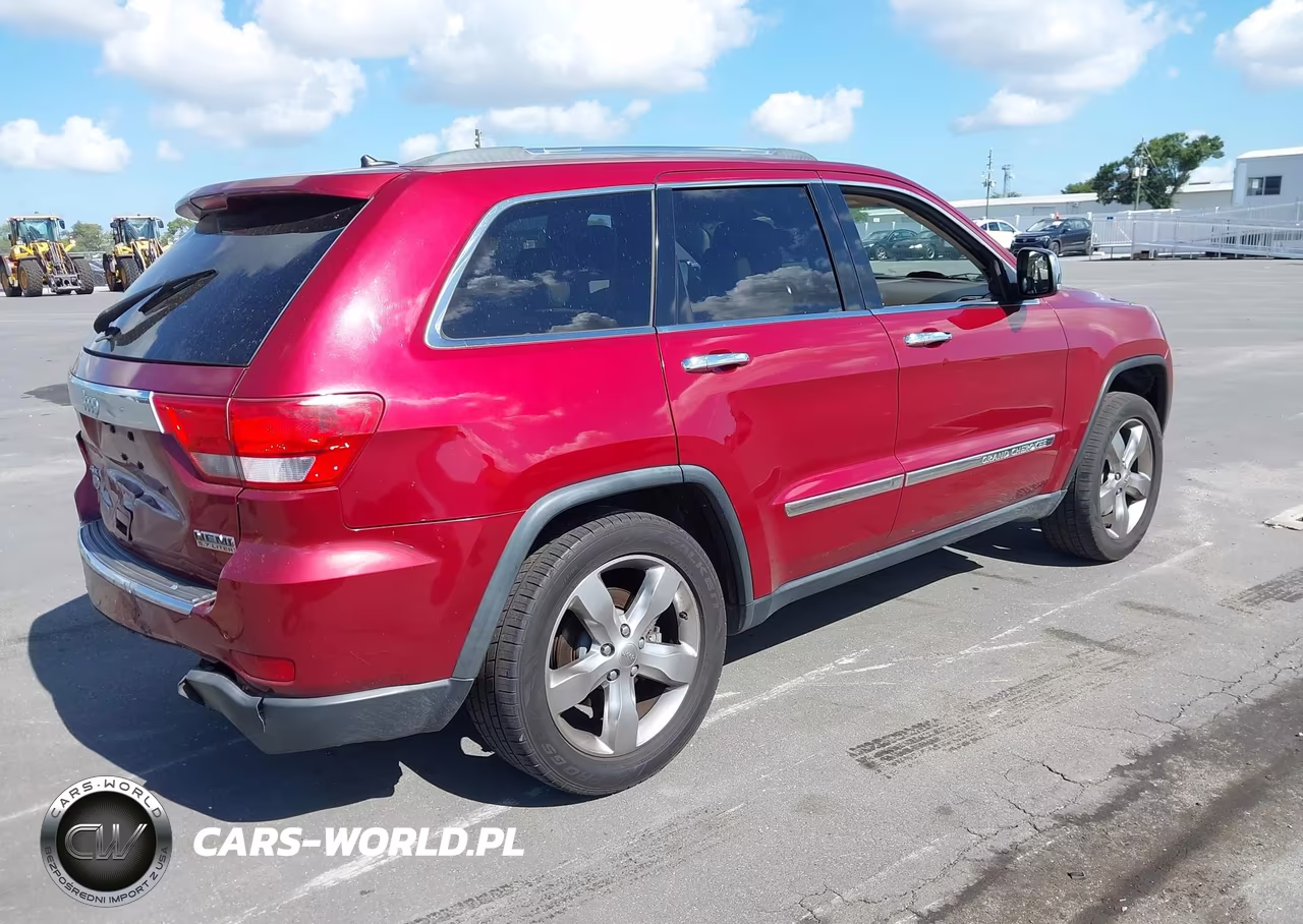 2013 Jeep Grand Cherokee Overland VIN:1C4RJFCT8DC523784 - 4