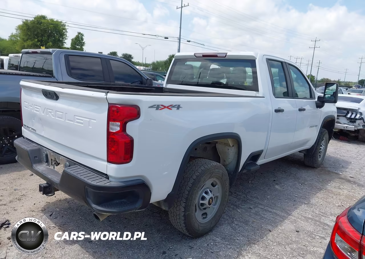 2021 Chevrolet Silverado 2500Hd 4Wd Standard Bed Wt VIN:1GC2YLE70MF243609 - 4
