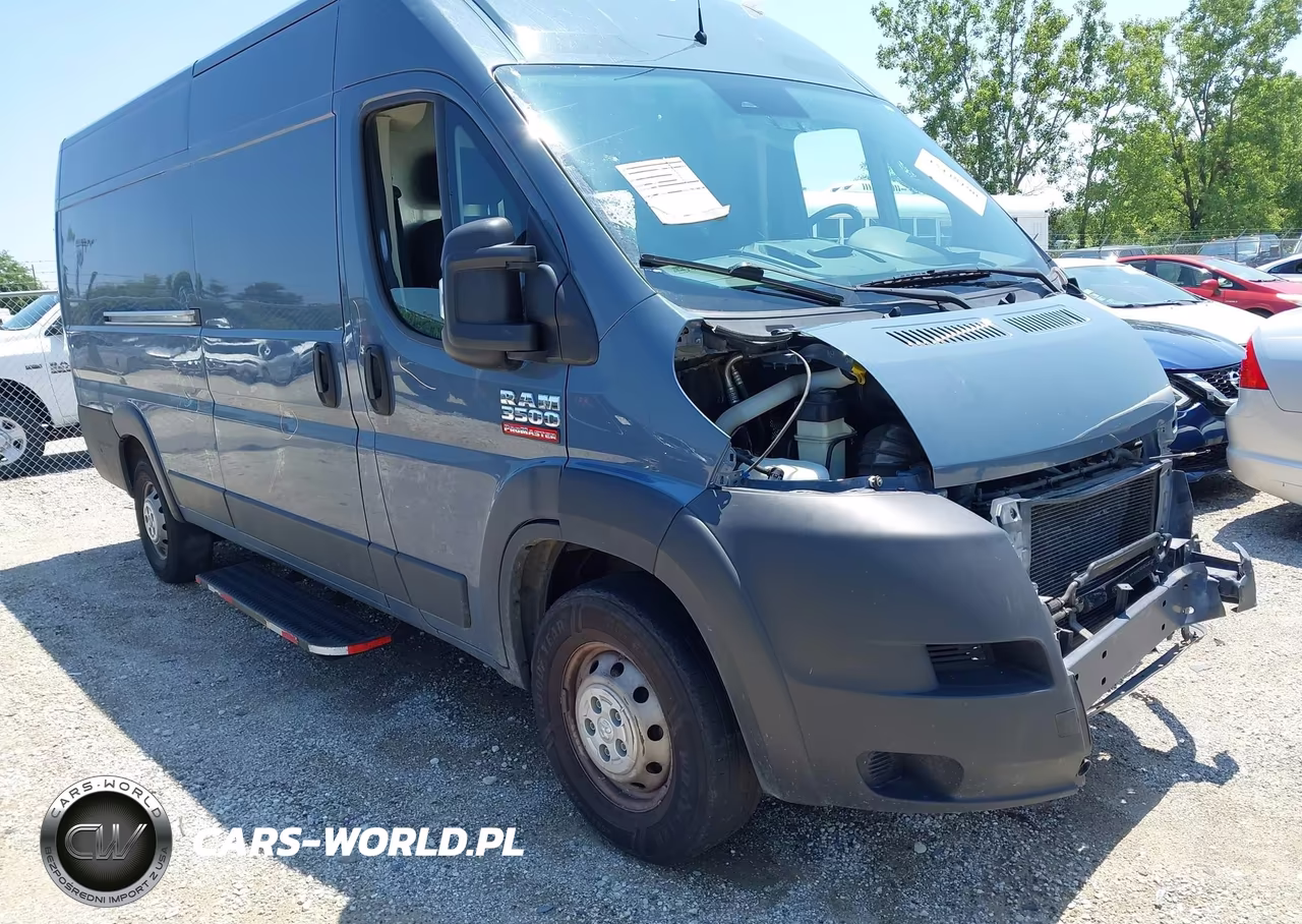 2019 Ram Promaster 3500 Cargo Van High Roof 159 Wb Ext – zdjęcie 1 z 16