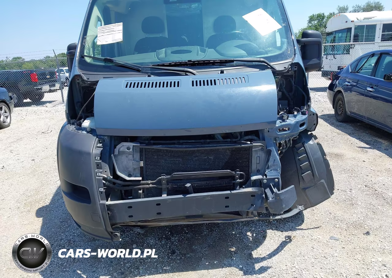 2019 Ram Promaster 3500 Cargo Van High Roof 159 Wb Ext VIN:3C6URVJG6KE564186 - 12