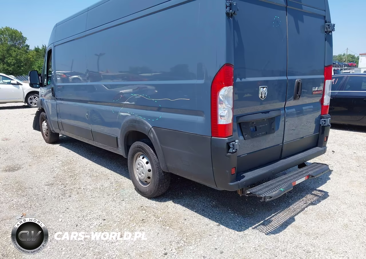 2019 Ram Promaster 3500 Cargo Van High Roof 159 Wb Ext VIN:3C6URVJG6KE564186 - 3