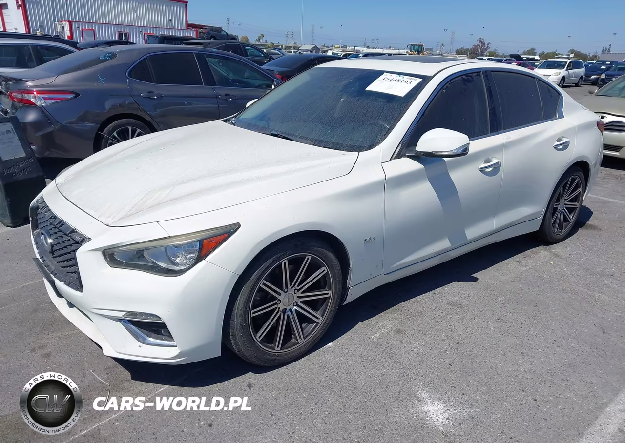 2019 Infiniti Q50 3.0T Luxe VIN:JN1EV7AP7KM512025 - 2