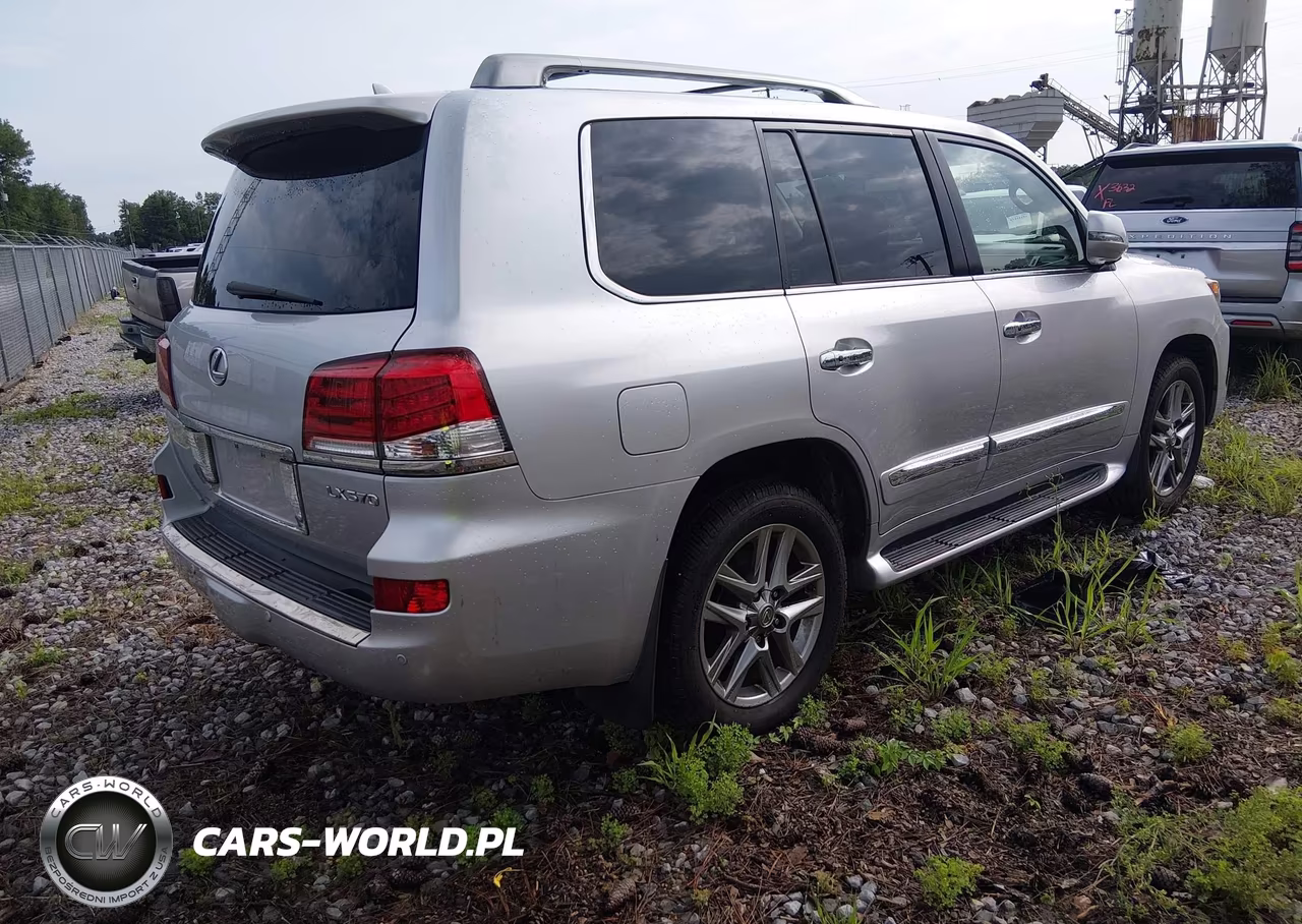 2015 Lexus Lx 570 VIN:JTJHY7AX0F4165805 - 4