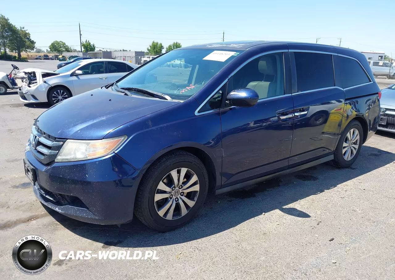 2015 Honda Odyssey Ex-L VIN:5FNRL5H65FB055560 - 2