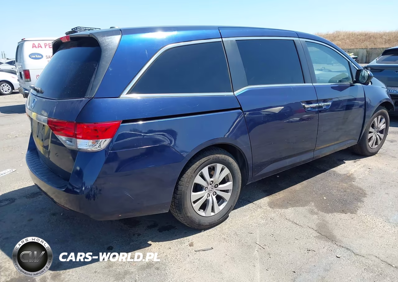 2015 Honda Odyssey Ex-L VIN:5FNRL5H65FB055560 - 4