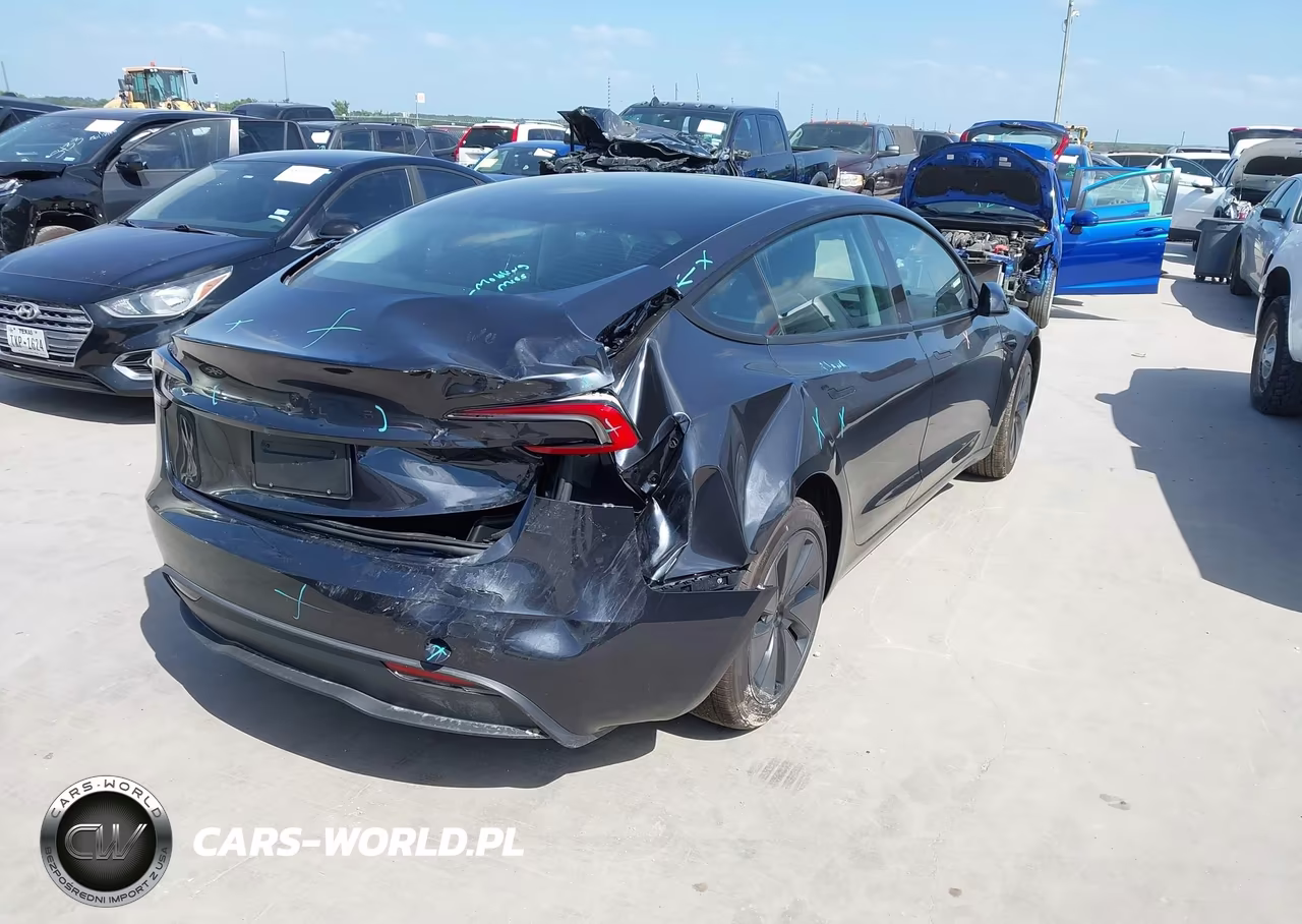 2026 Tesla Model 3 Premium Rear-Wheel Drive-Rear-Wheel Drive VIN:5YJ3E1EA6TF154661 - 4