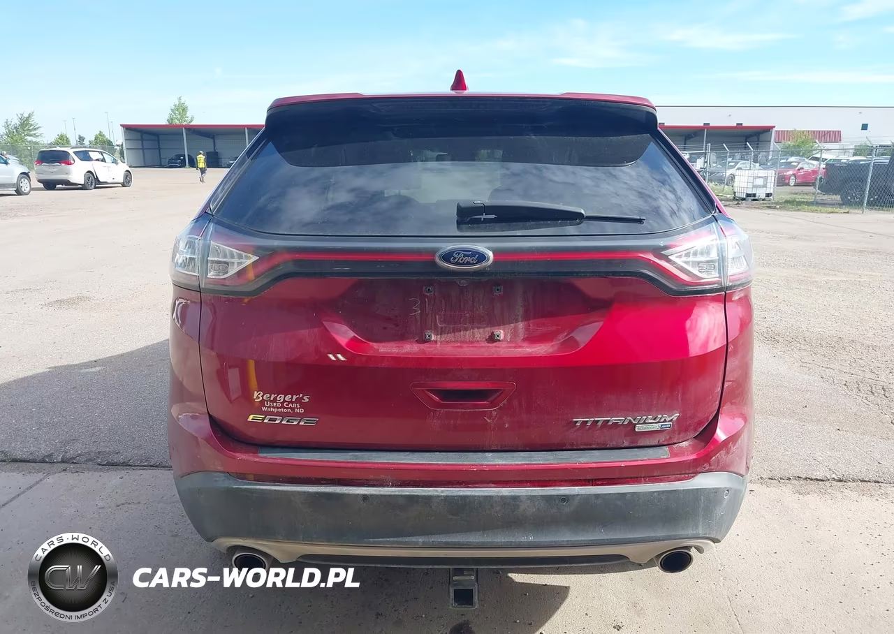 2016 Ford Edge Titanium VIN:2FMPK4K93GBB19791 - 16