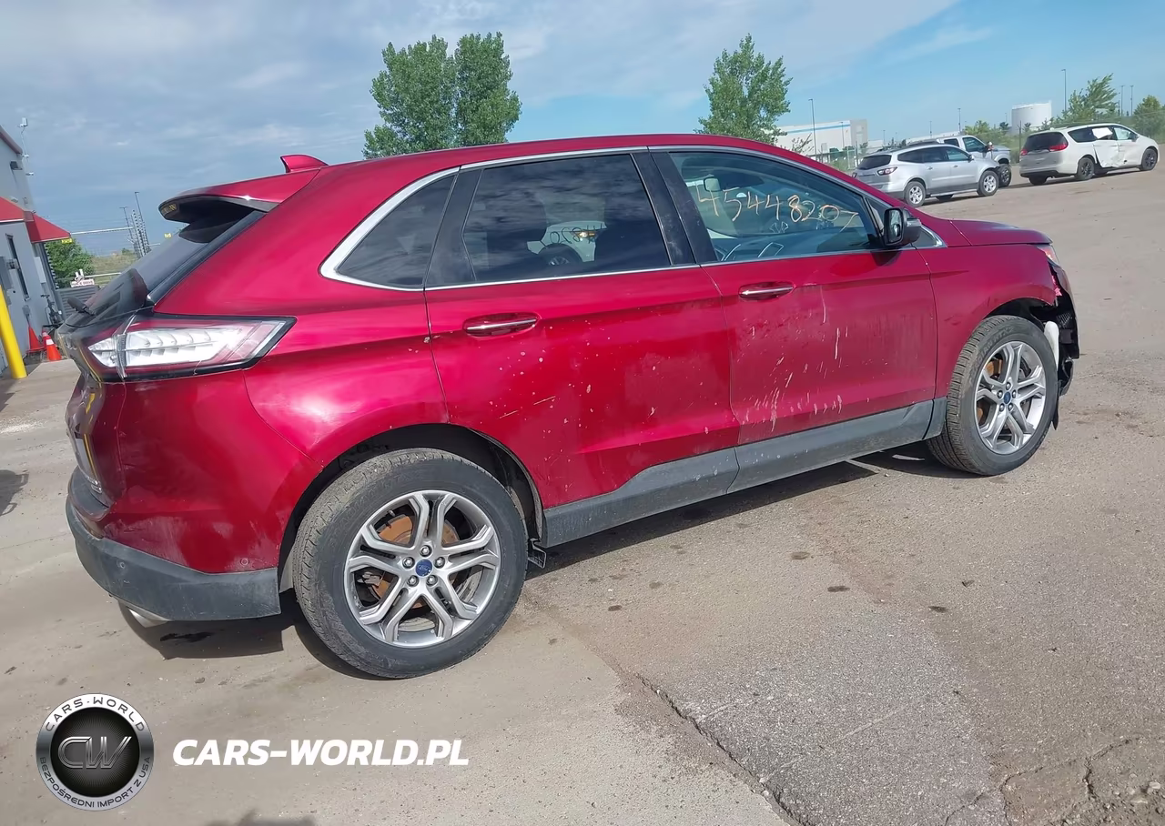 2016 Ford Edge Titanium VIN:2FMPK4K93GBB19791 - 4