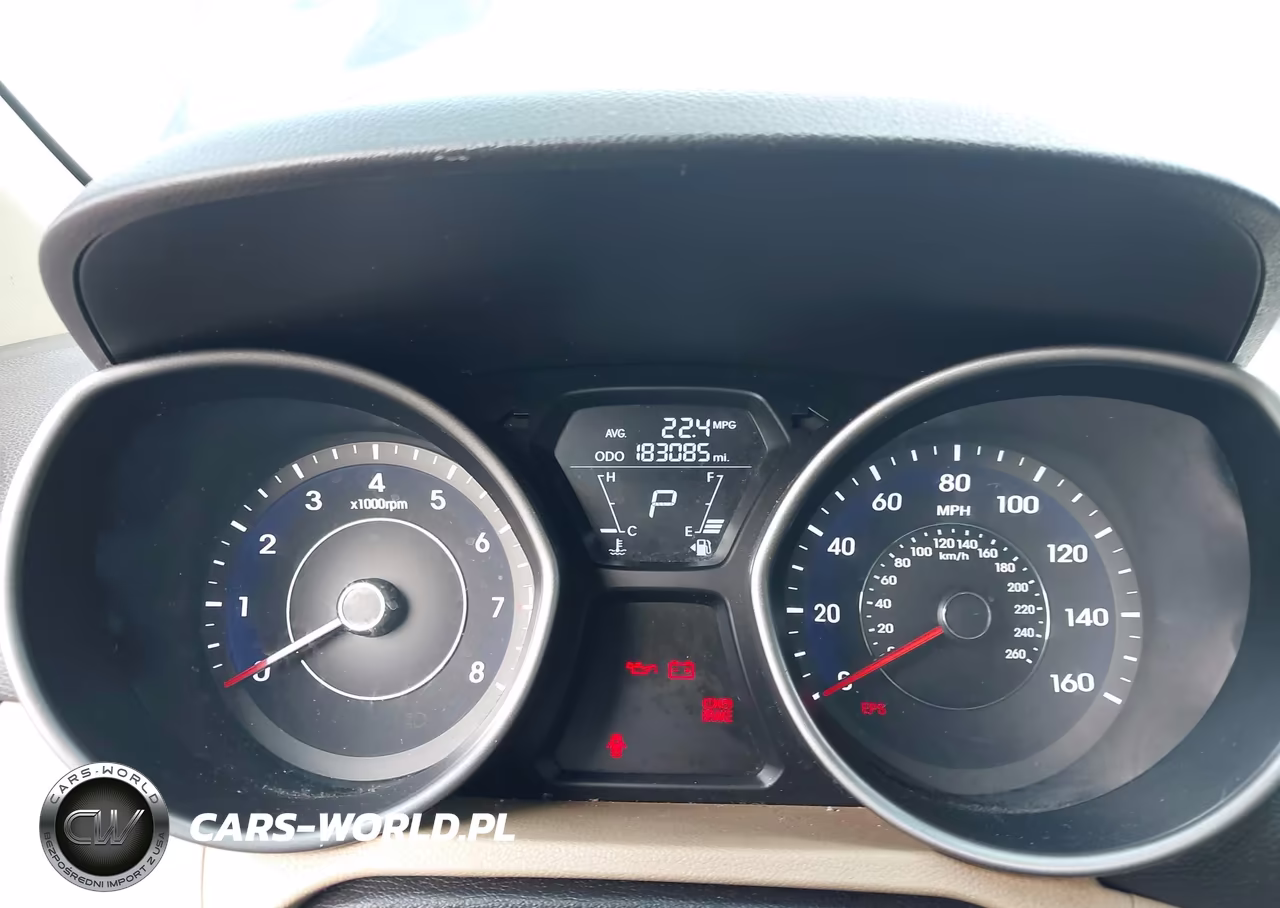 2013 Hyundai Elantra Gls VIN:5NPDH4AE2DH263871 - 7