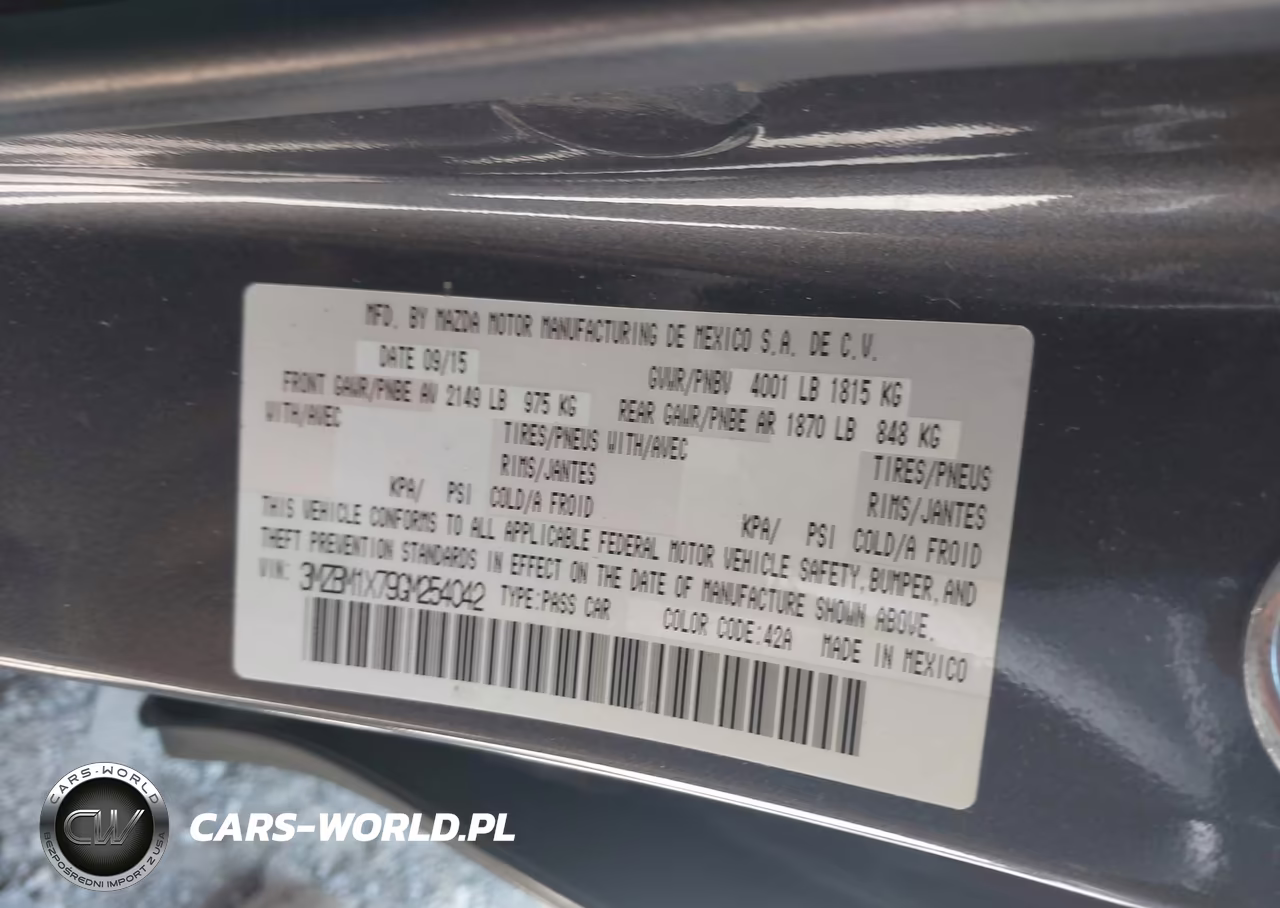 2016 Mazda Mazda3 I Grand Touring VIN:3MZBM1X79GM254042 - 9