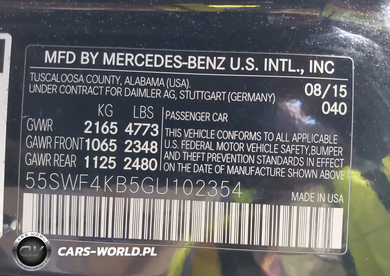 2016 Mercedes-Benz C 300 4Matic VIN:55SWF4KB5GU102354 - 9