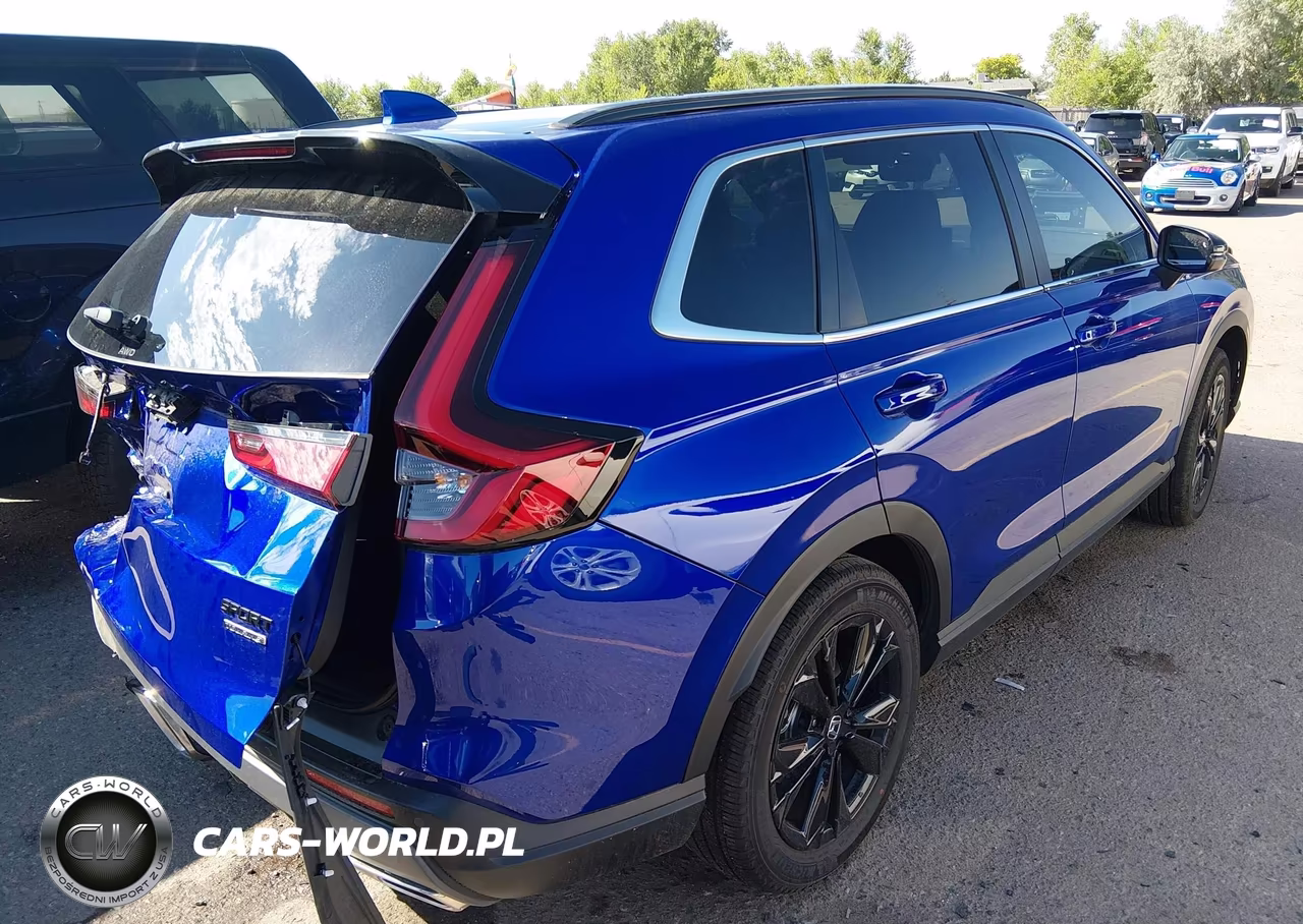 2025 Honda Cr-V Hybrid Sport Touring VIN:7FARS6H91SE083194 - 4