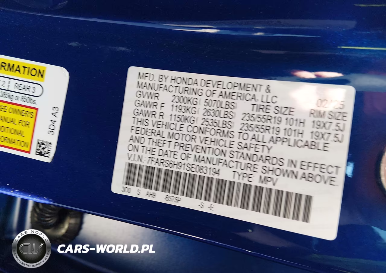 2025 Honda Cr-V Hybrid Sport Touring VIN:7FARS6H91SE083194 - 9
