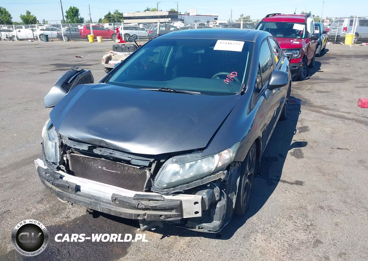 2013 Honda Civic Ex VIN:19XFB2F89DE276137 - 2