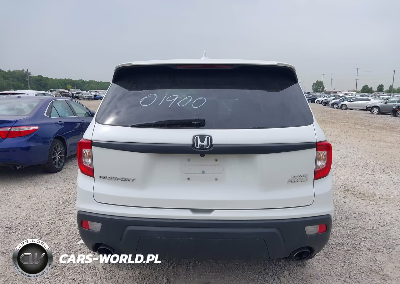 2021 Honda Passport Awd Sport VIN:5FNYF8H2XMB001900 - 16