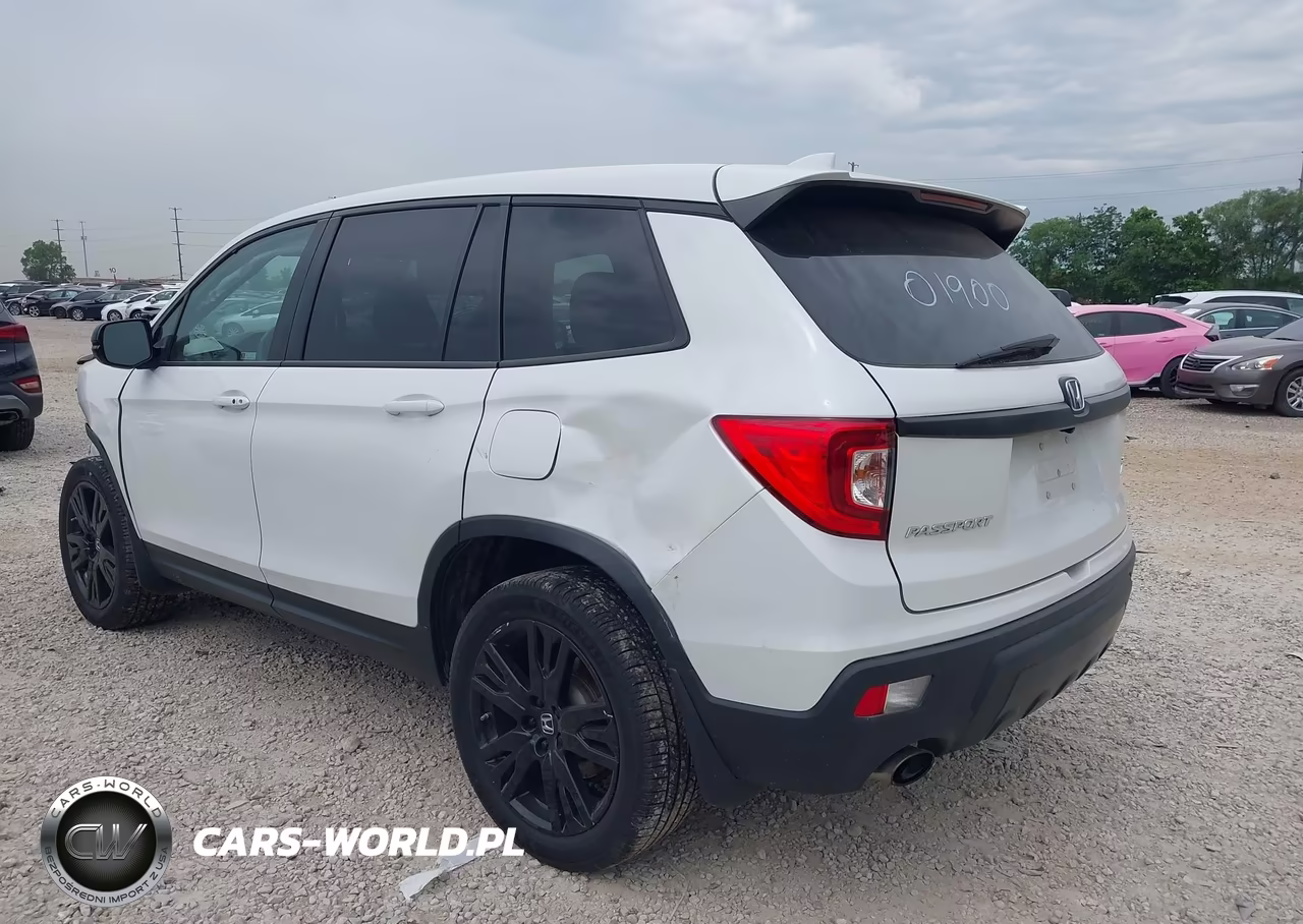2021 Honda Passport Awd Sport VIN:5FNYF8H2XMB001900 - 3