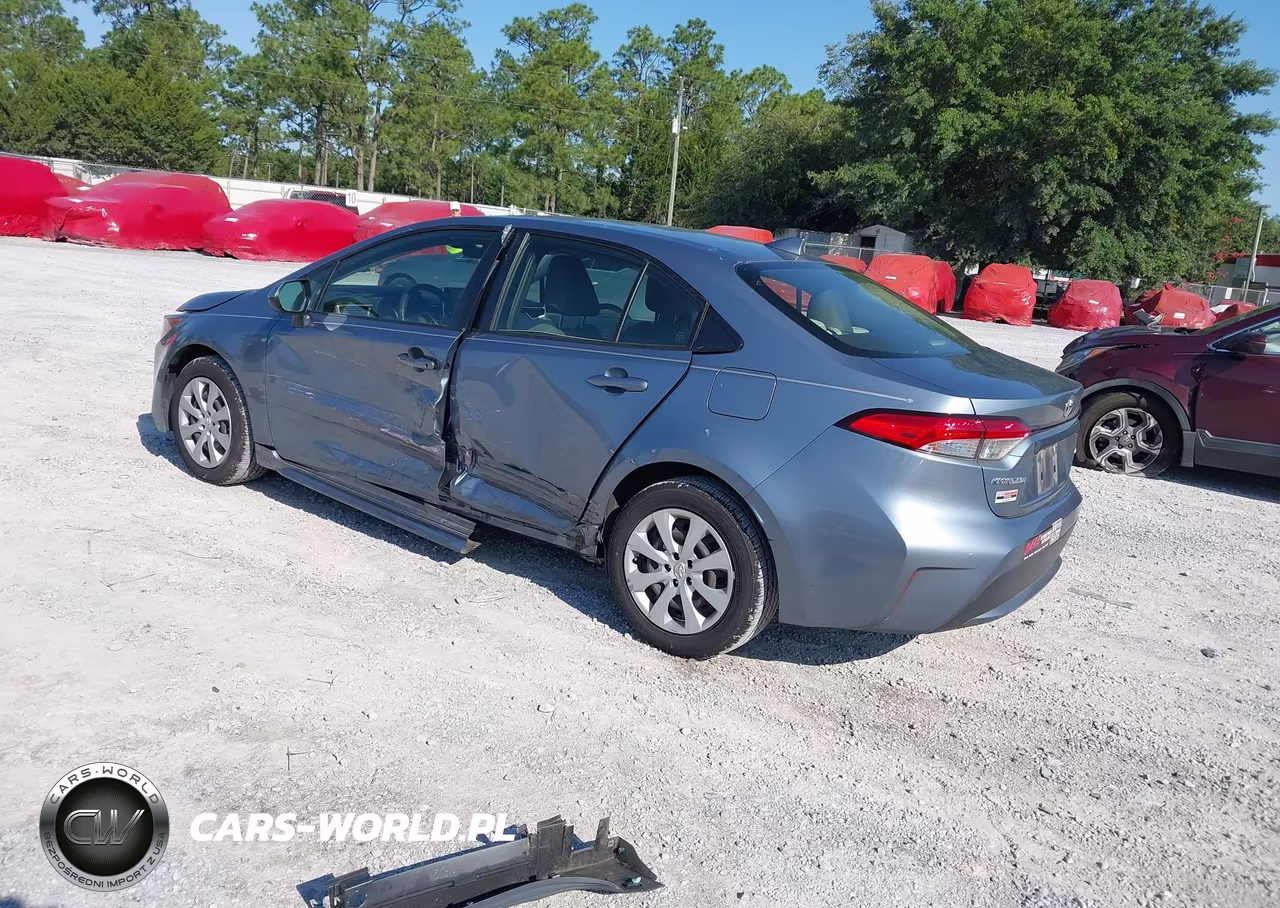 2021 Toyota Corolla Le VIN:JTDEPMAE6MJ135888 - 3