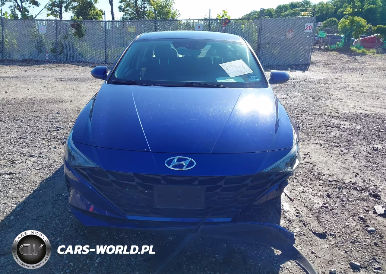 2021 Hyundai Elantra Sel VIN:KMHLS4AG8MU189937 - 12