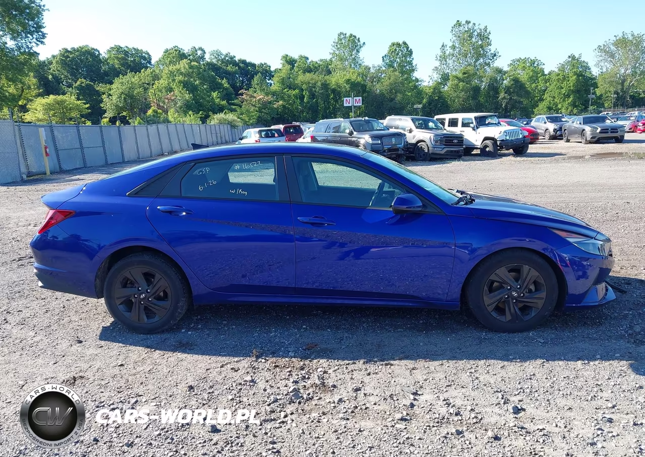 2021 Hyundai Elantra Sel VIN:KMHLS4AG8MU189937 - 13