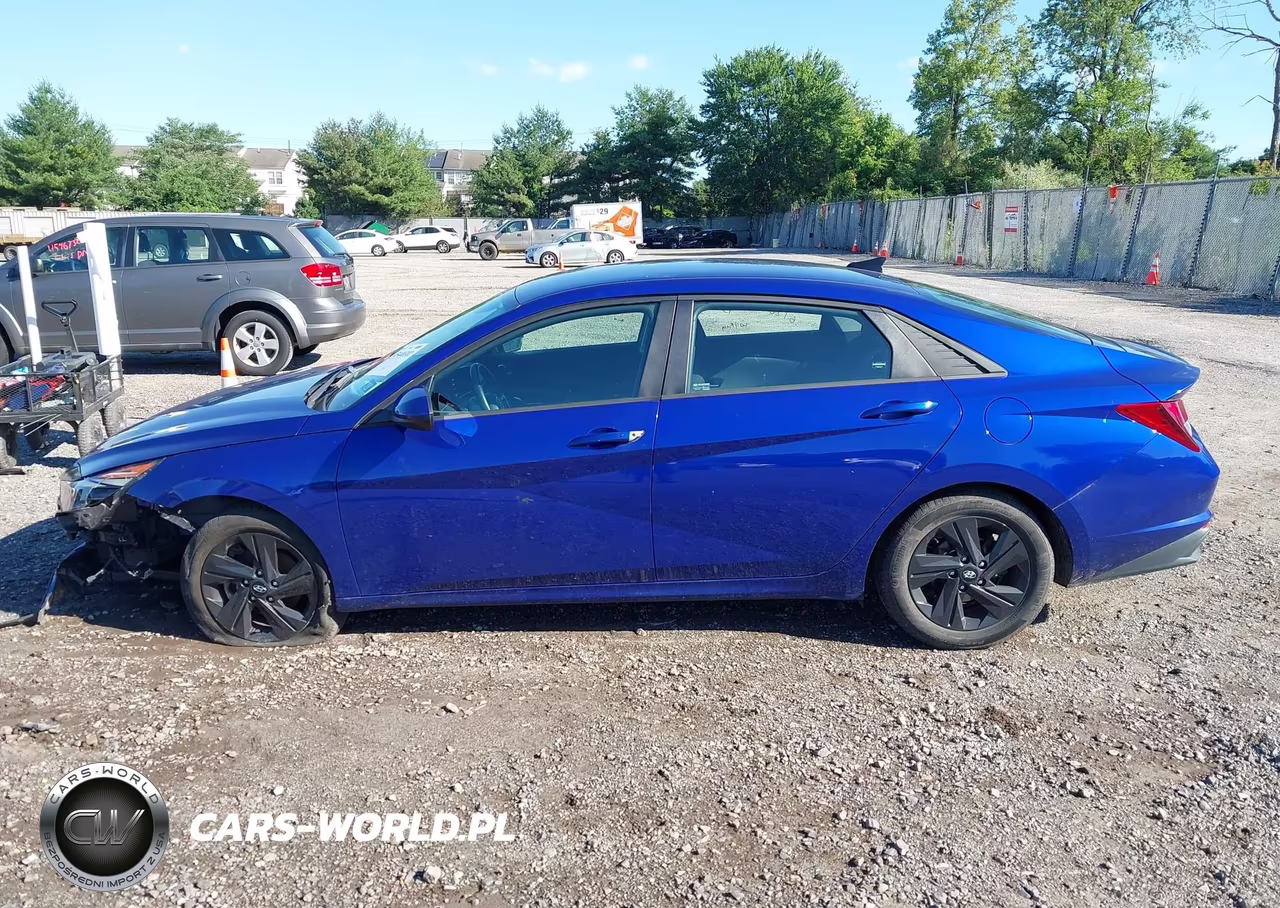 2021 Hyundai Elantra Sel VIN:KMHLS4AG8MU189937 - 14