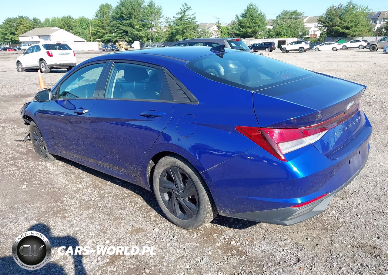2021 Hyundai Elantra Sel VIN:KMHLS4AG8MU189937 - 3