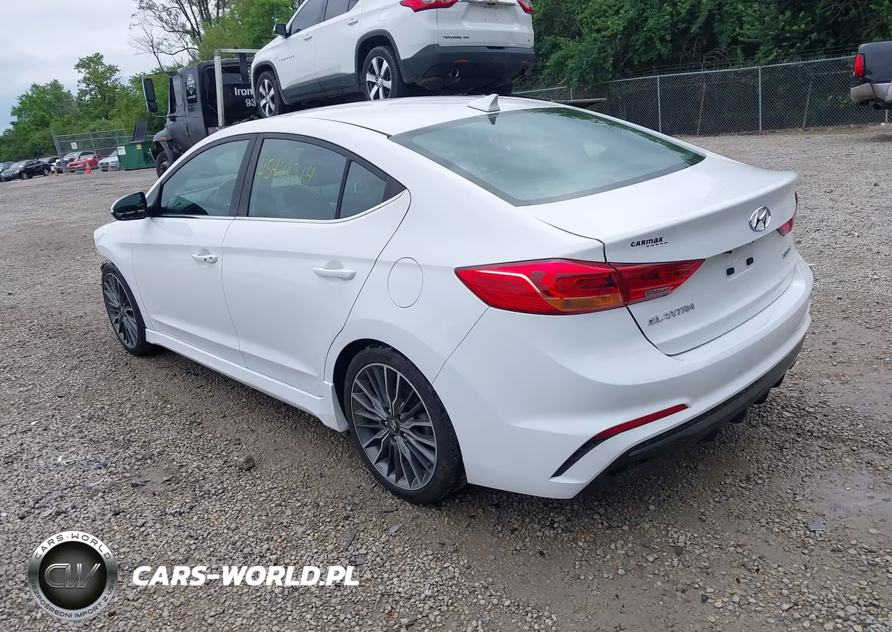 2017 Hyundai Elantra Sport VIN:KMHD04LB8HU325937 - 3