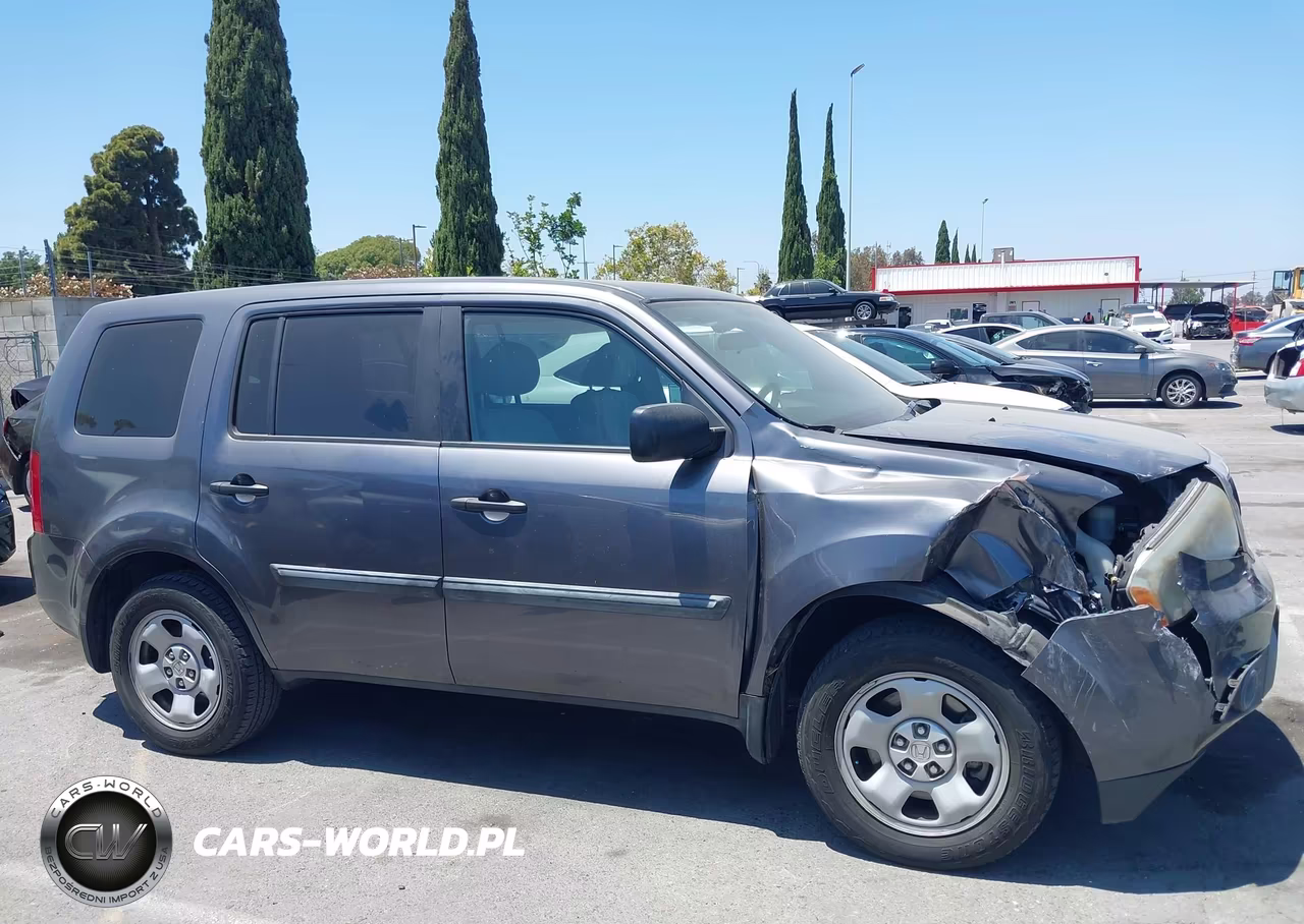 2014 Honda Pilot Lx VIN:5FNYF3H23EB016484 - 13