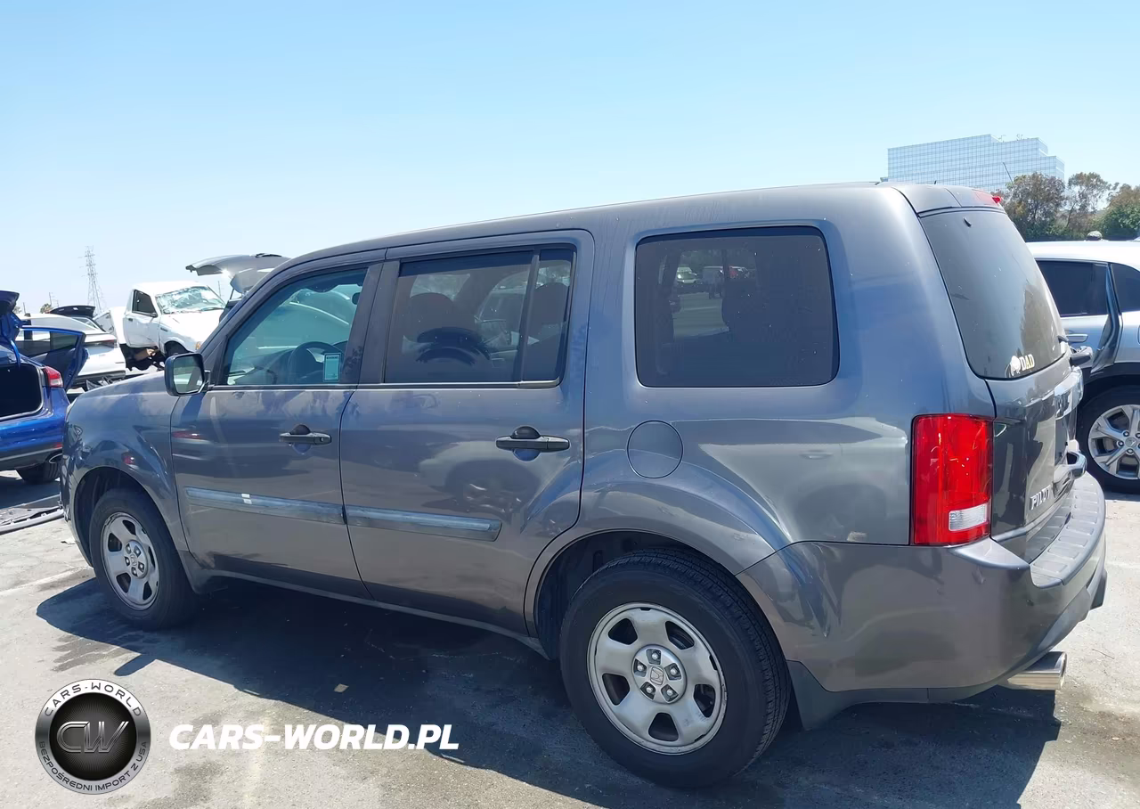 2014 Honda Pilot Lx VIN:5FNYF3H23EB016484 - 14